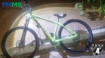 Imagem da notícia Homem é preso e bicicleta furtada é recuperada em Chapadão do Sul